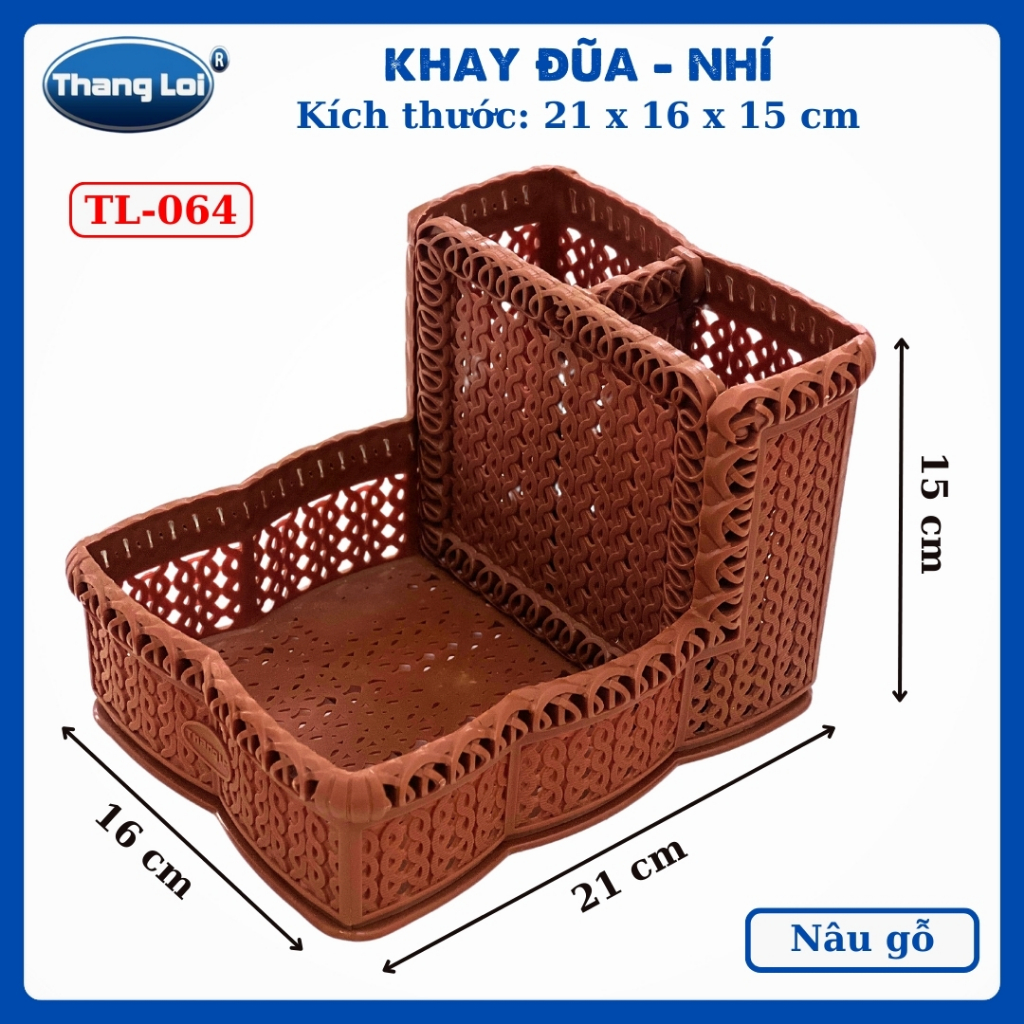 Khay Đựng Đũa Muỗng Nhà Hàng Quán Ăn Kèm Khay Gia Vị Size Nhỏ TL064