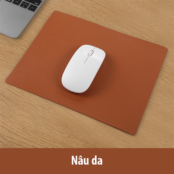 Miếng lót chuột bằng da chống nước nhiều màu chọn lựa