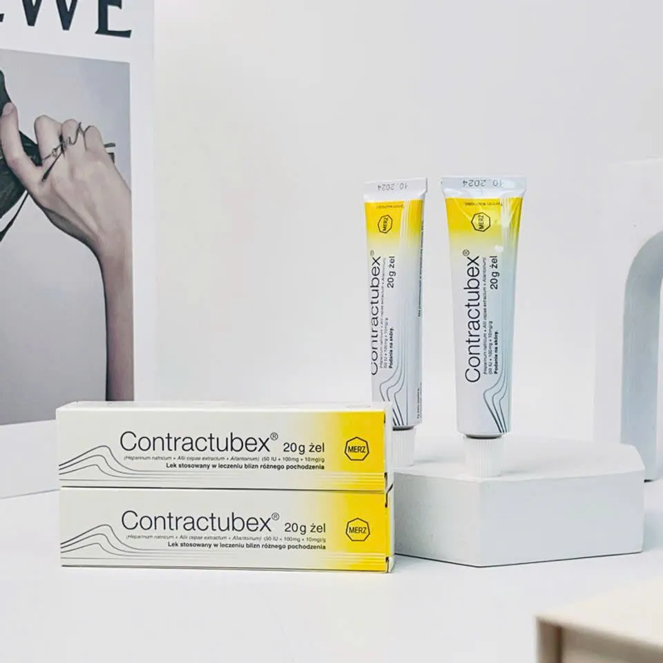 Gel Điều Trị Sẹo Lồi Contractubex Merz Hàng Đức Tuýp 20G