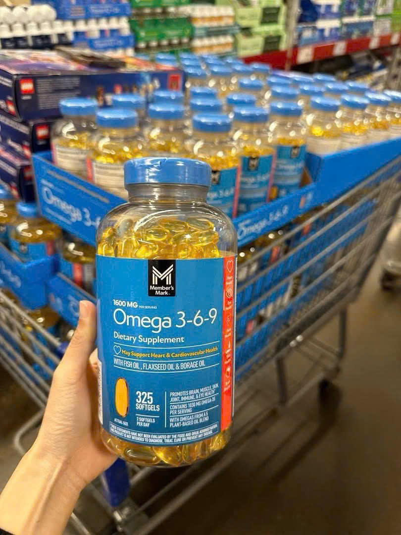 Omega 3-6-9 Mỹ mới