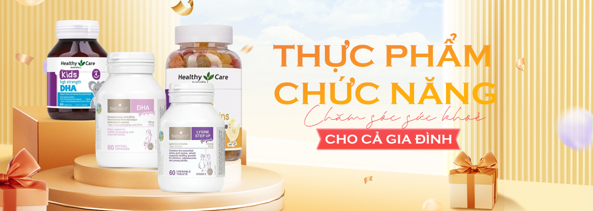 Thực phẩm chức năng cho cả gia đình