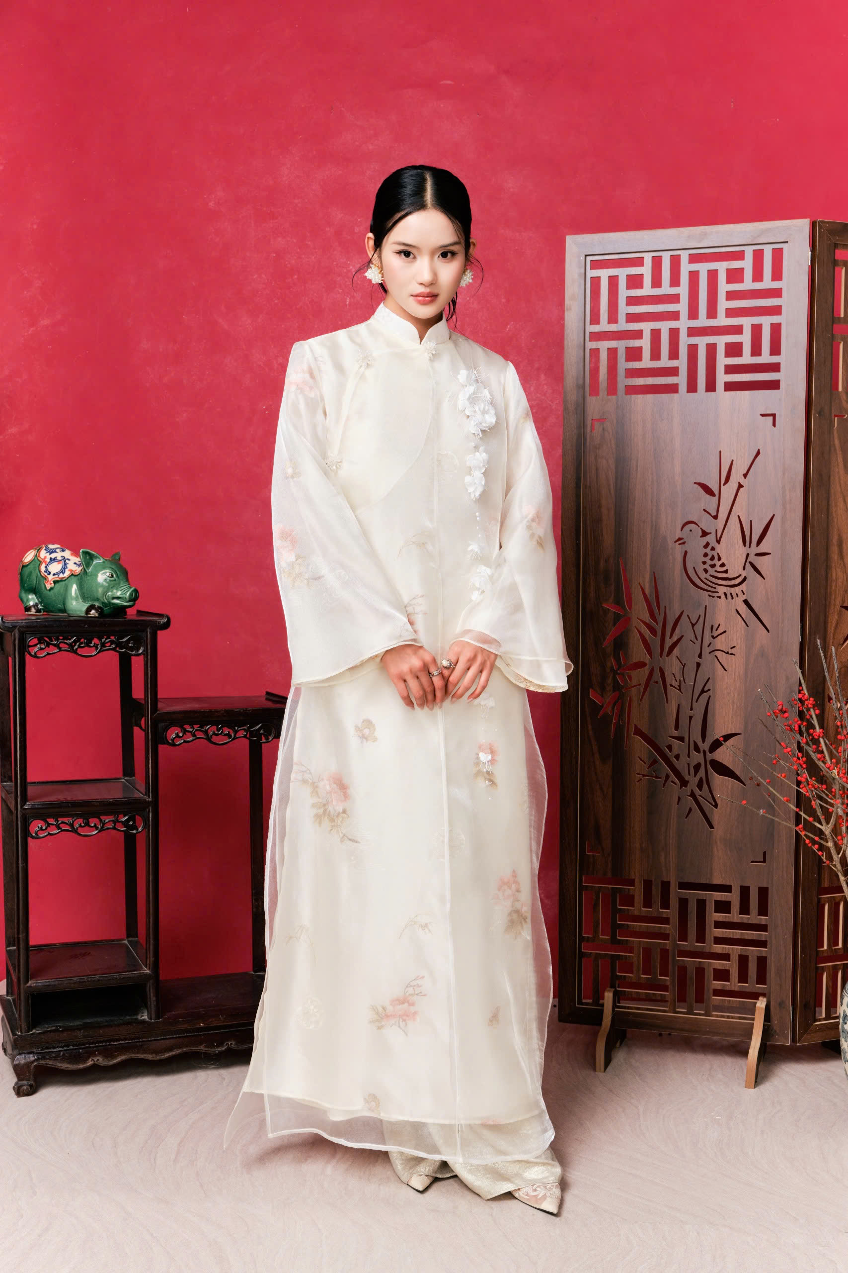 Áo dài Bạch Ngọc Các