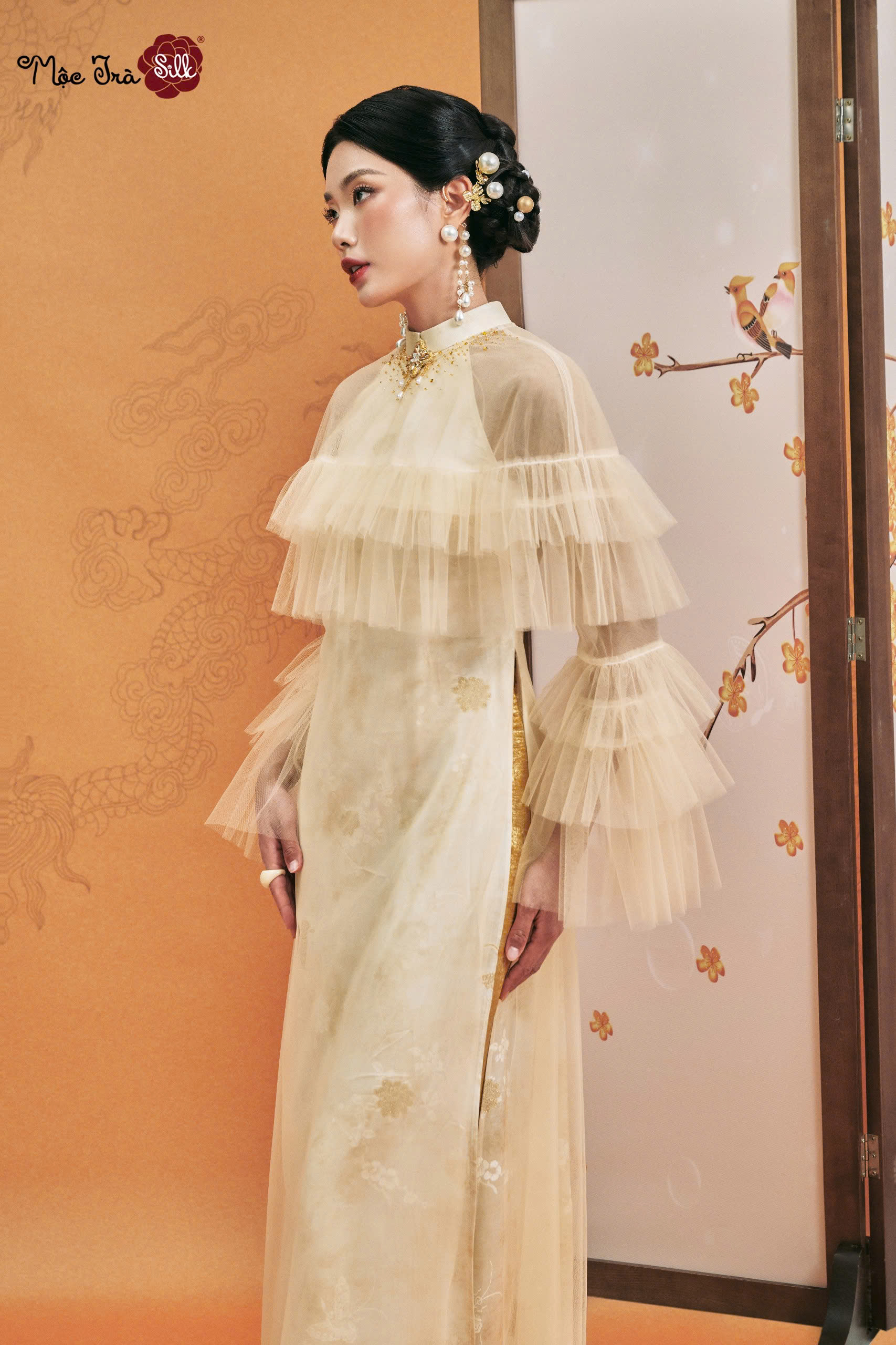 Áo dài Hảo Vân Kim