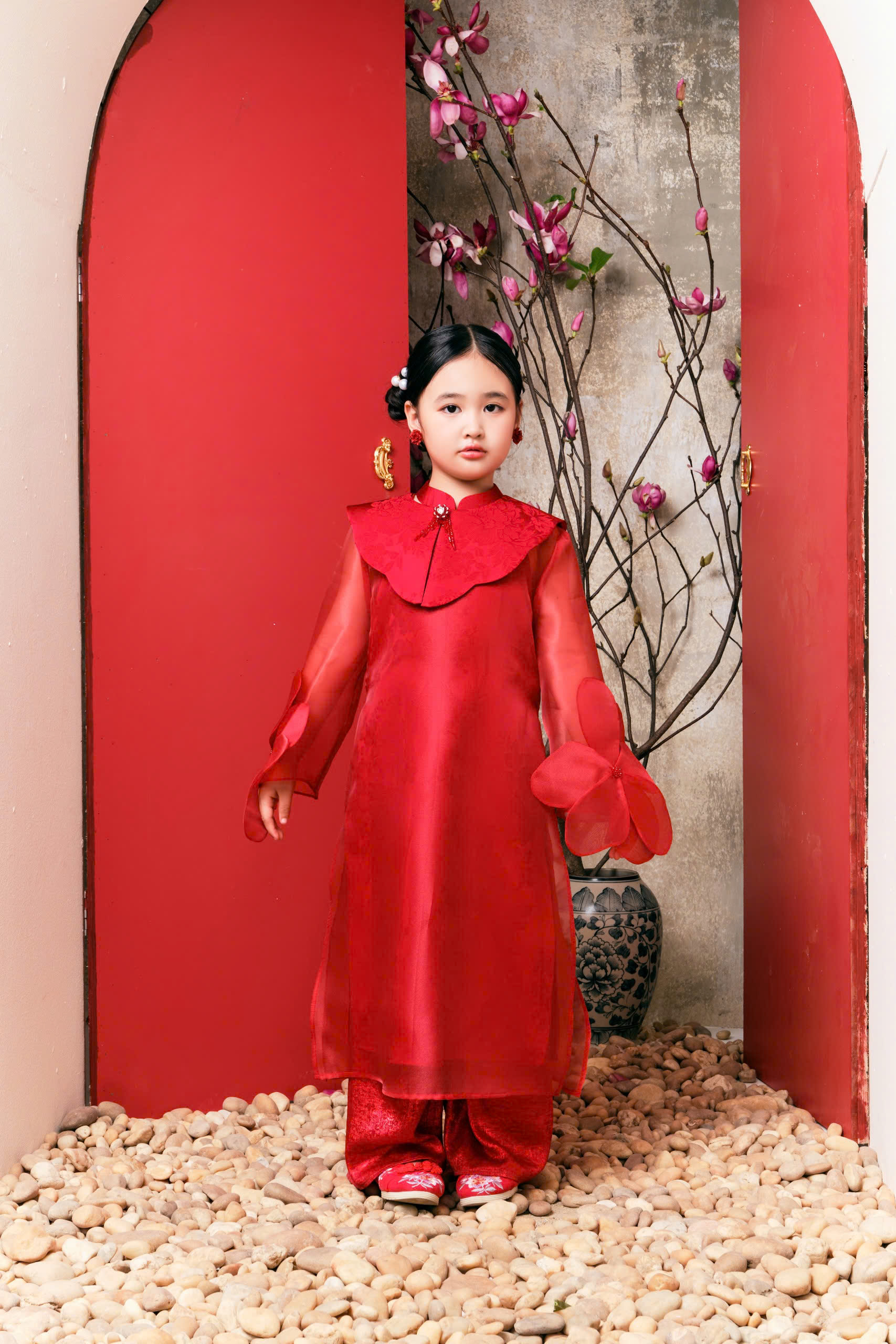 Áo dài Yên Vũ Nhi