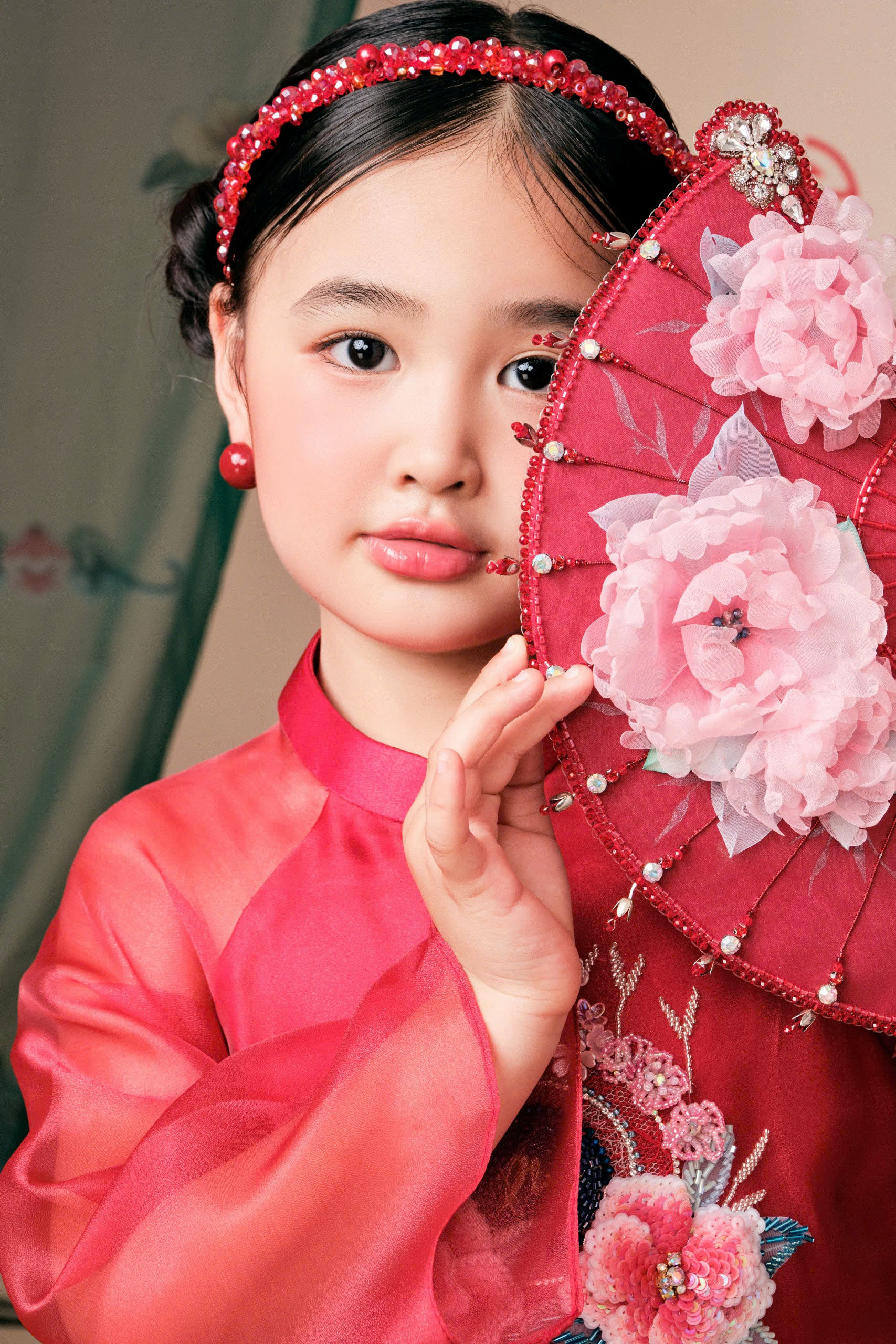 Áo dài Bảo Đào Xuân