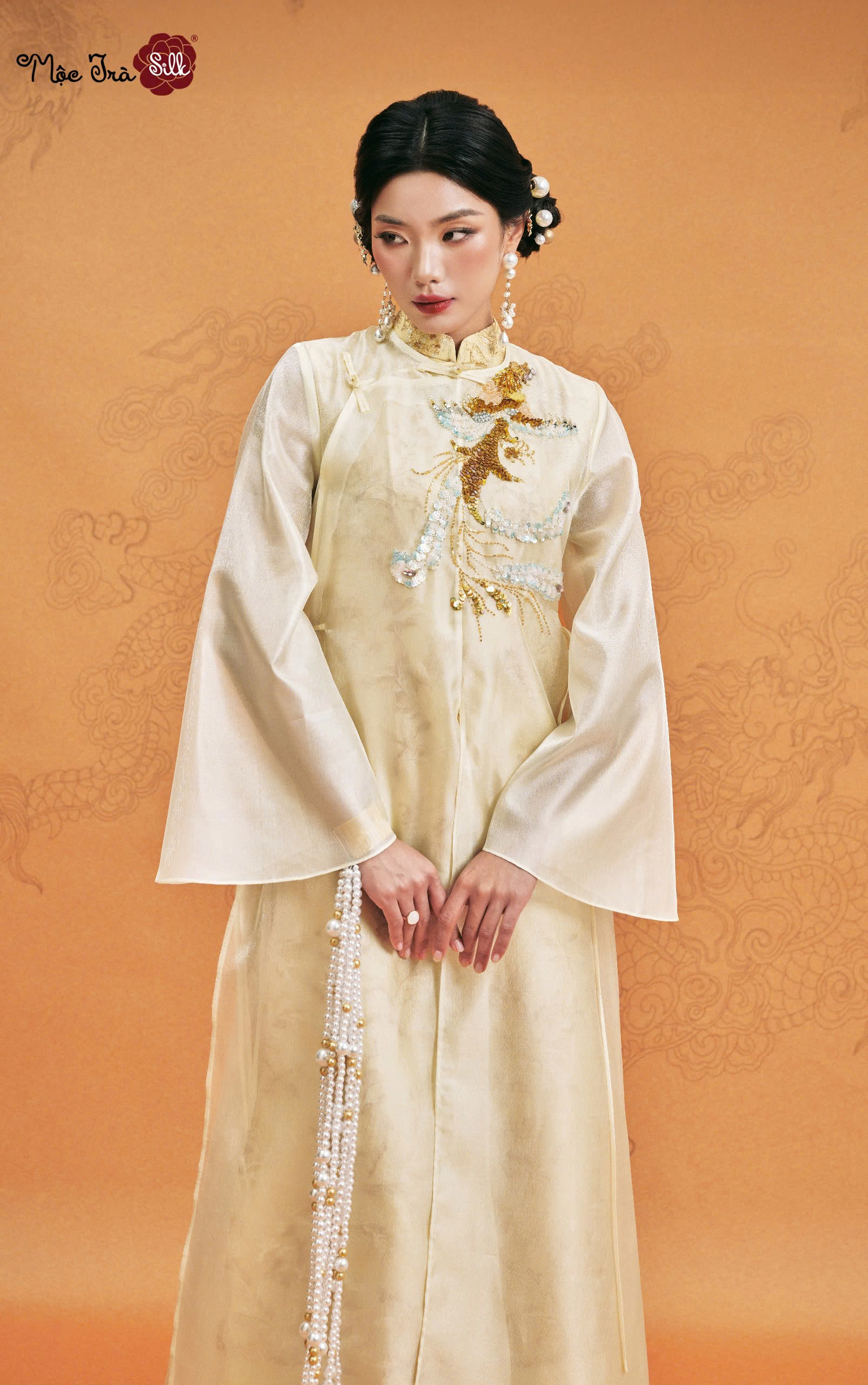 Áo dài Phượng Vũ Kim Ảnh