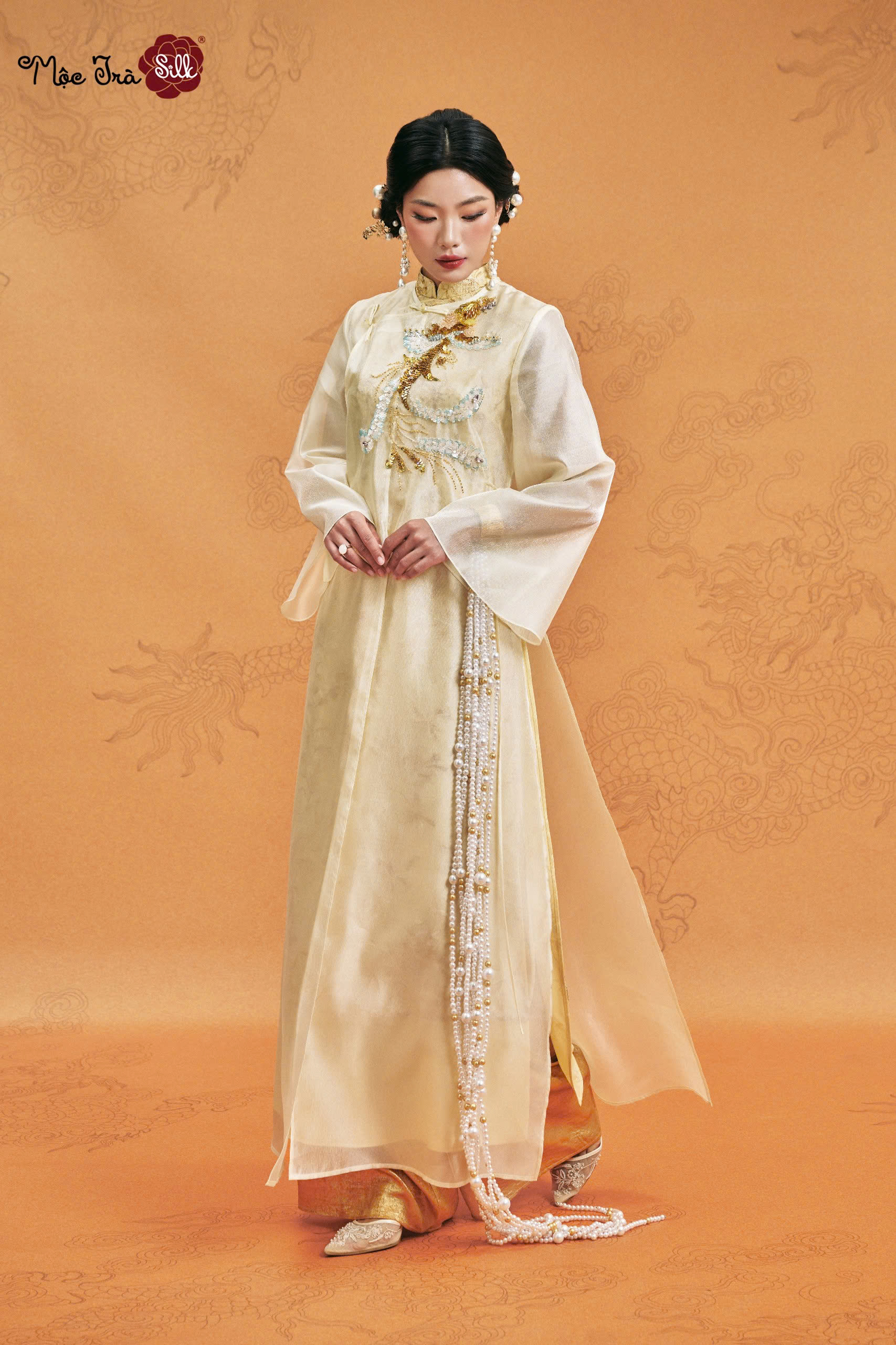 Áo dài Phượng Vũ Kim Ảnh