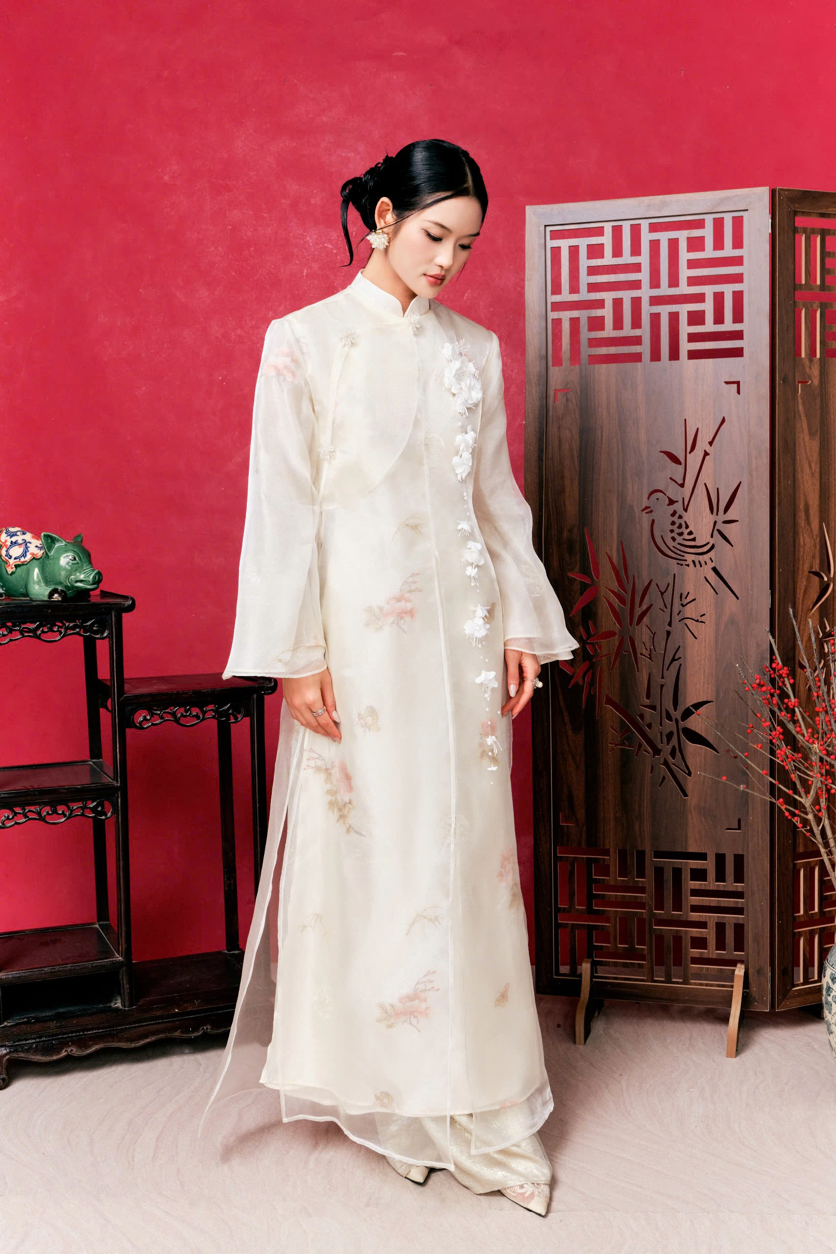 Áo dài Bạch Ngọc Các