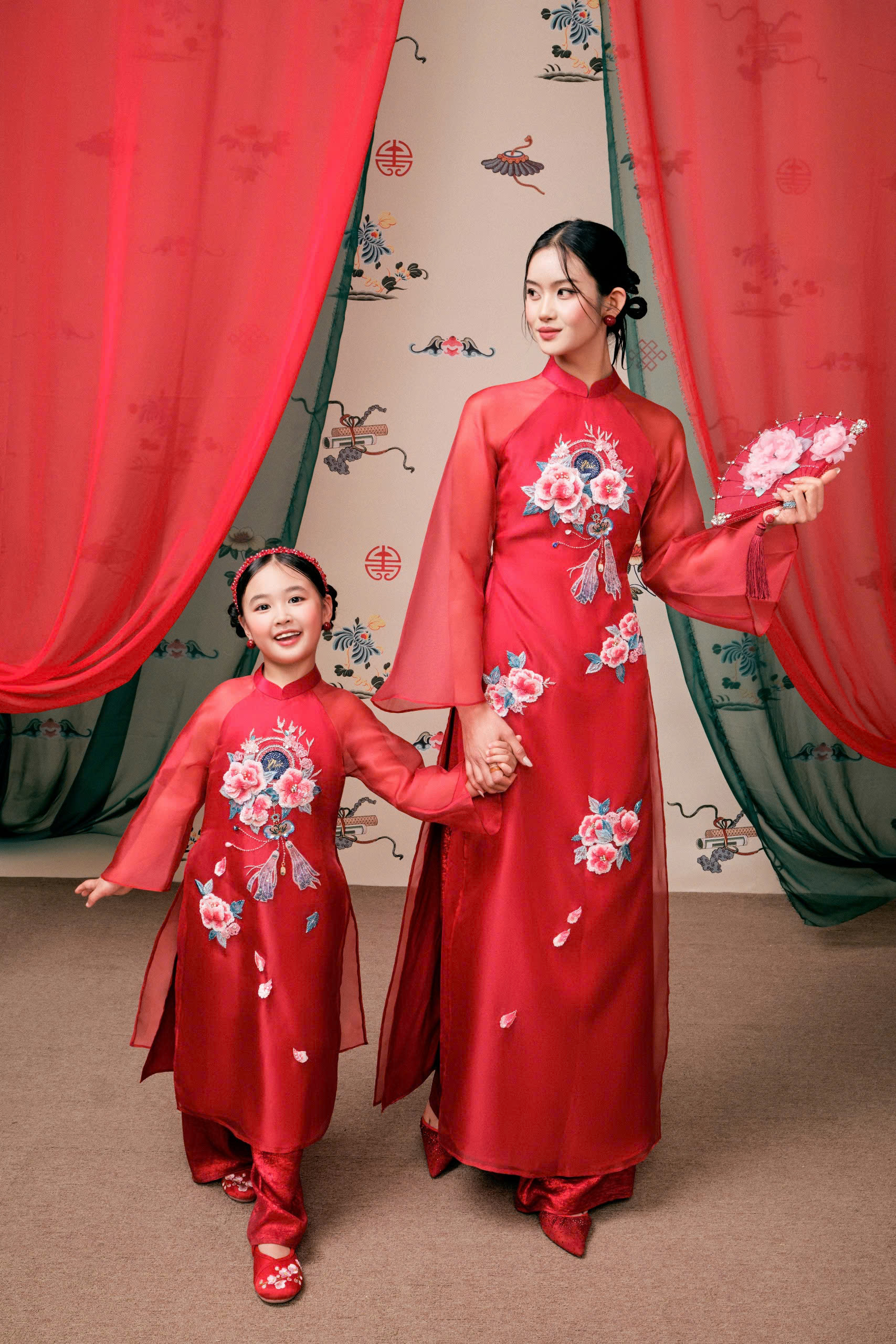 Áo dài Bảo Đào Xuân