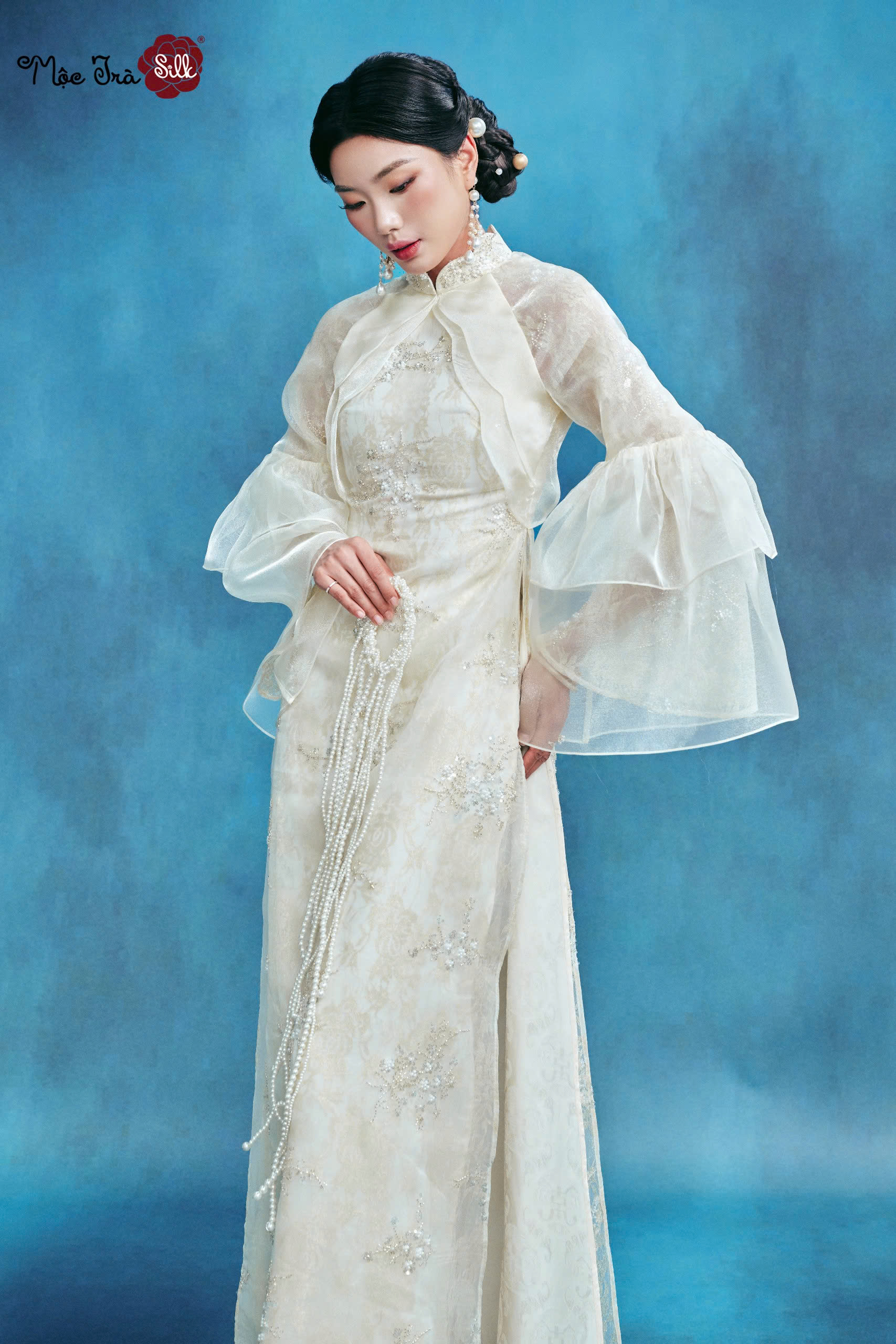 Áo dài Ngọc Hàm Sương