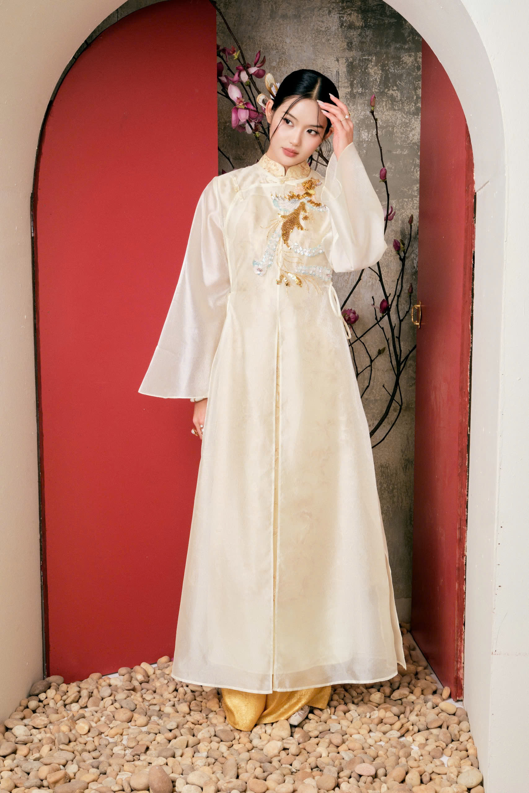 Áo dài Phượng Vũ Kim Ảnh