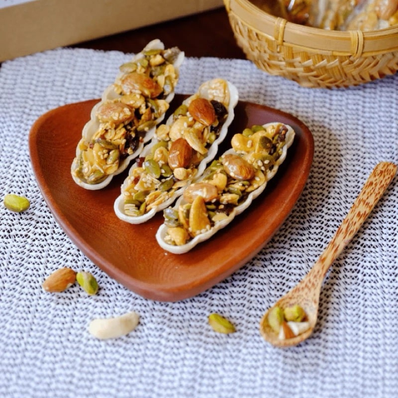 Bánh thuyền mix hạt
