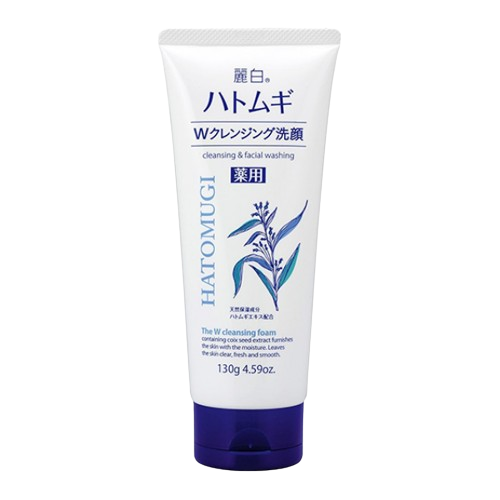 Sữa rửa mặt Ý Dĩ Hatomugi hỗ trợ trắng da (130g)