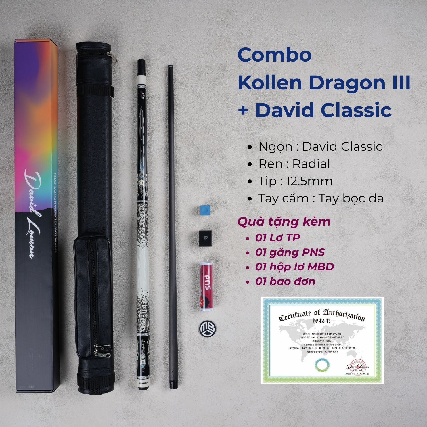 Kollen Dragon 3 + David Classic