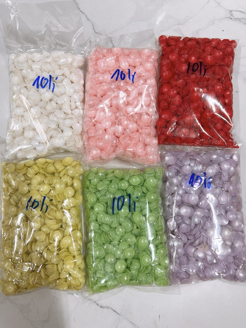 100g kim sa chảo nhiều màu 6/8/10mm đính kết quần áo phụ kiện