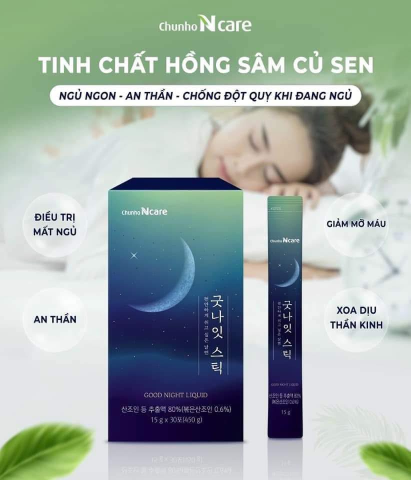 Nước củ sen ngủ ngon