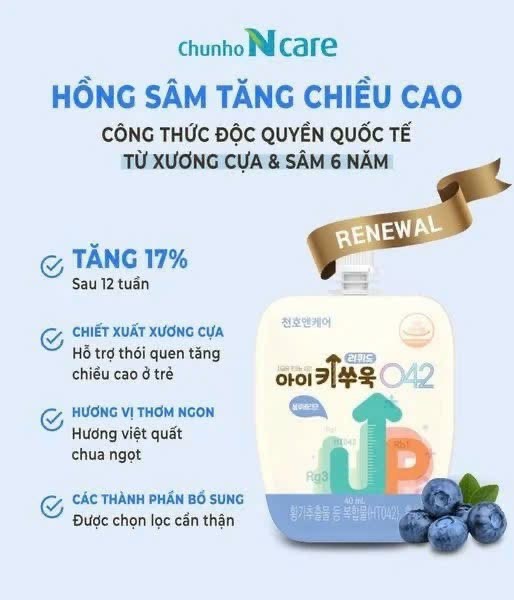 Tăng chiều cao trẻ em