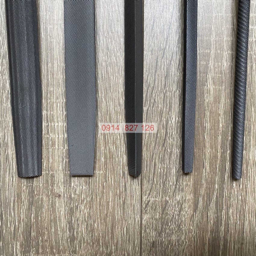 Bộ 5 cây dũa mài kim loại KAPUSI K-3766 8inch 300mm hợp kim siêu cứng