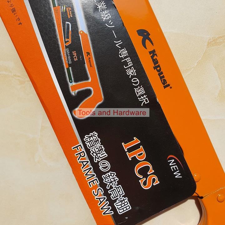 Khung cưa sắt Kapusi Japan kích thước 300mm cầm tay cao cấp, bảo hành 12 tháng, tặng kèm 1 lưỡi thay thế