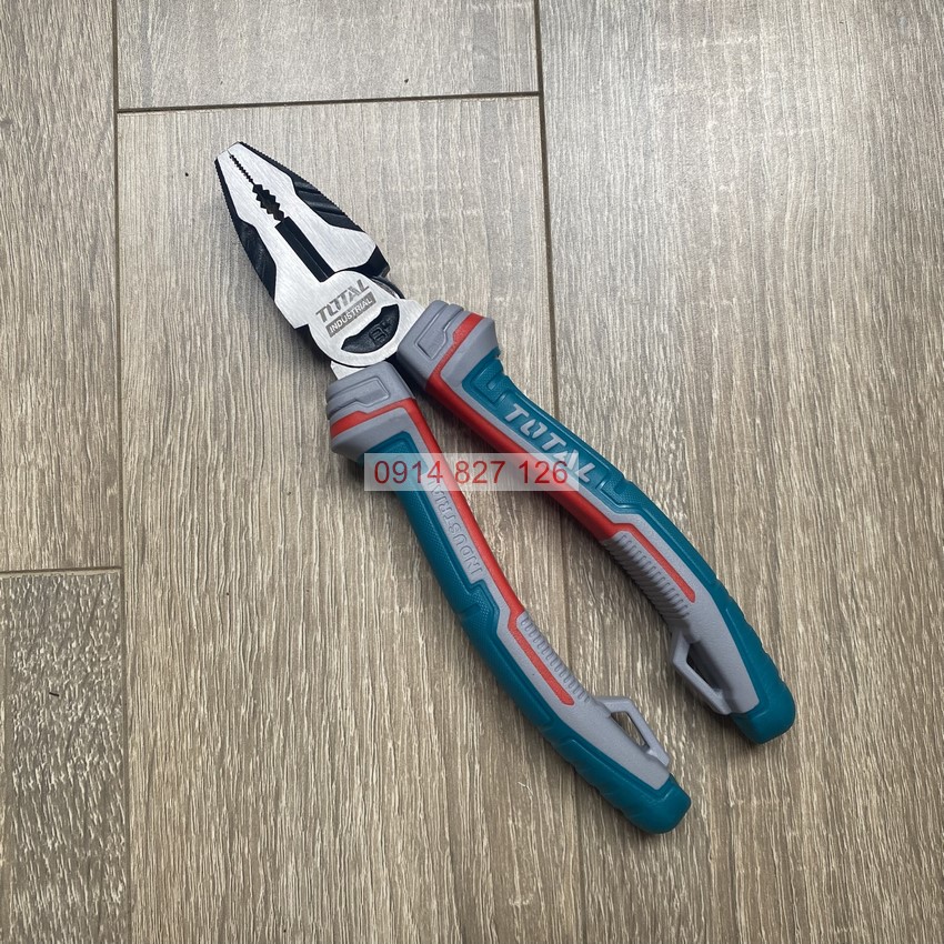Bộ kìm điện cao cấp TOTAL 4 cây THT2K0456, 8-6-6-7 inch, thép CR-V