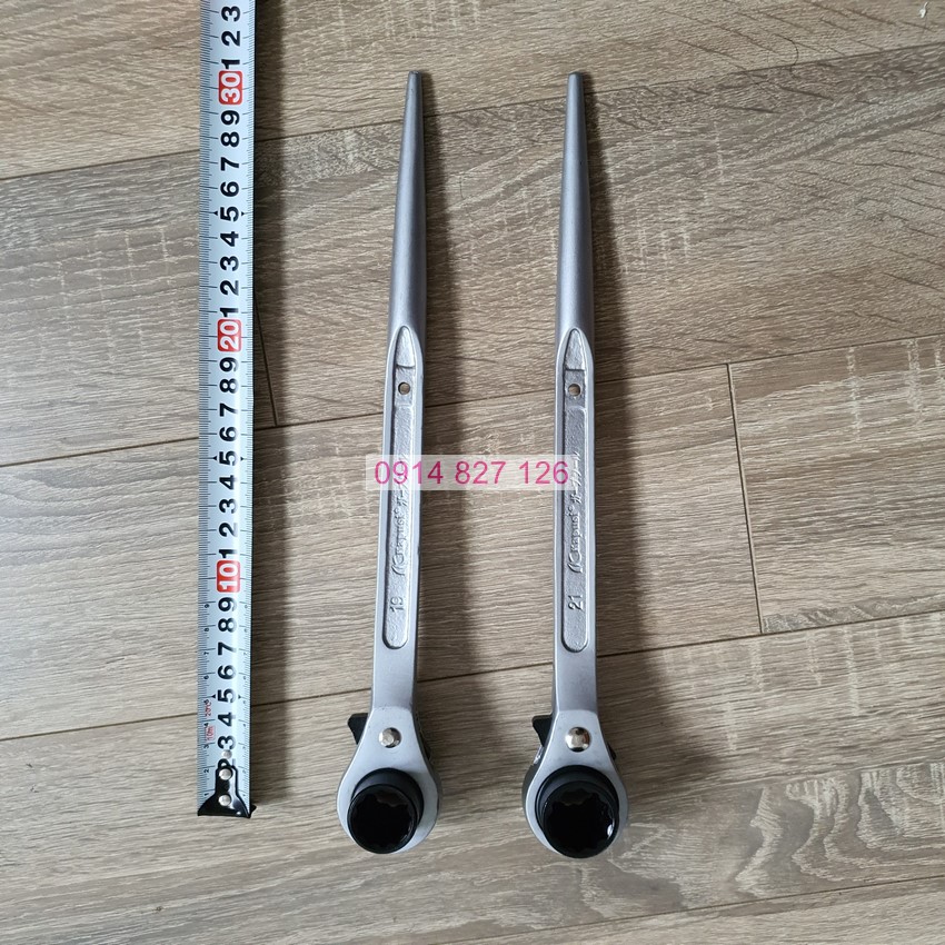 Cờ lê đuôi chuột hãng KAPUSI đủ 5 cỡ, thép hợp kim Cr-v cao cấp, độ cứng cao