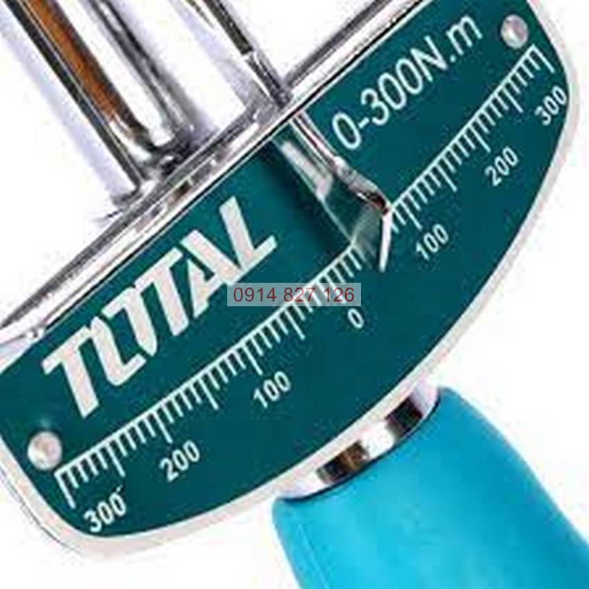Cần siết lực 1/2 inch TOTAL THPTW300N2, thép CR-V chịu lực, chịu nhiệt