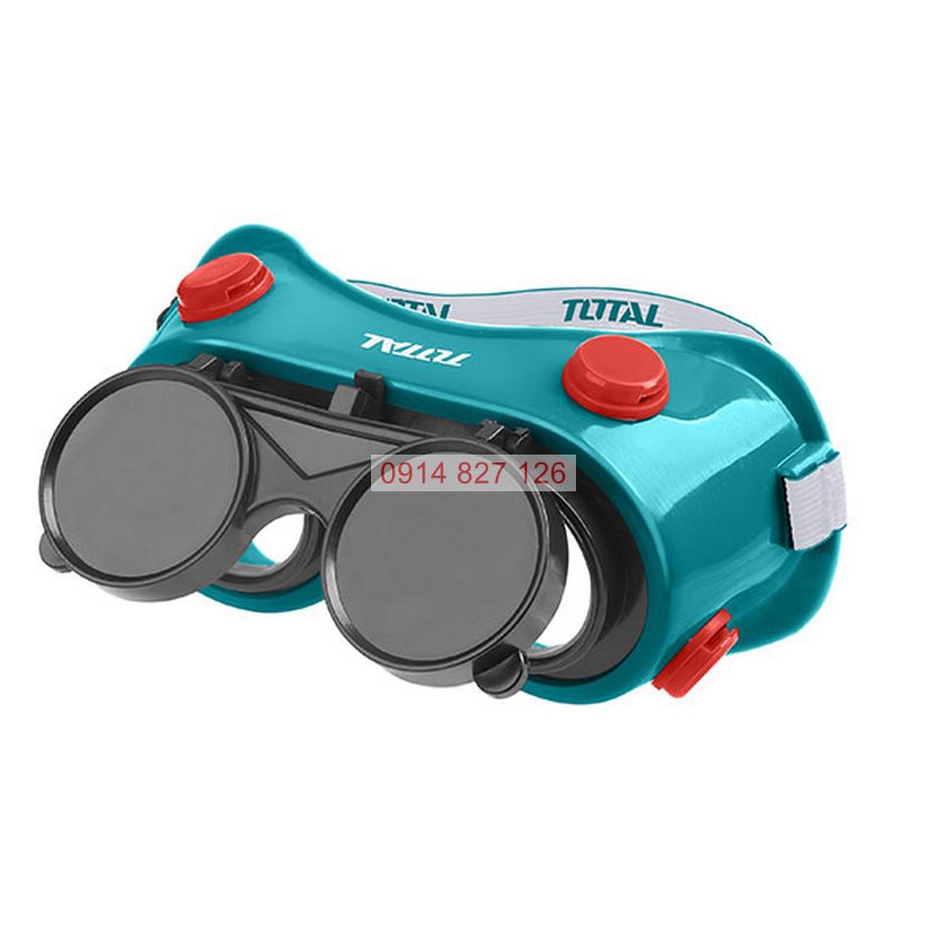 Kính hàn 2 lớp Total TSP303 | mặt nạ hàn điện, hồ quang, cắt kim loại, bền chắc chịu nhiệt cao