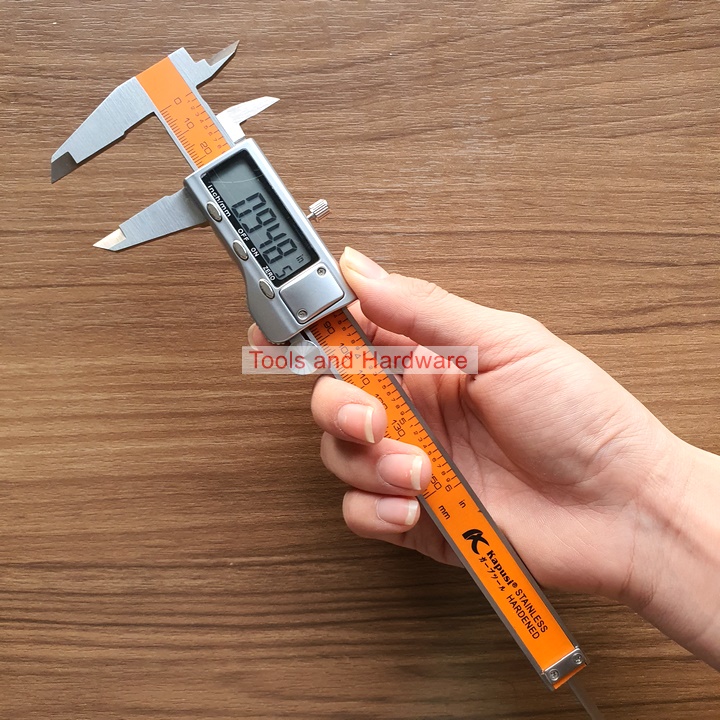 Thước kẹp điện tử cao cấp hãng Kapusi K-2910 LOẠI 1, Chiều dài 150mm