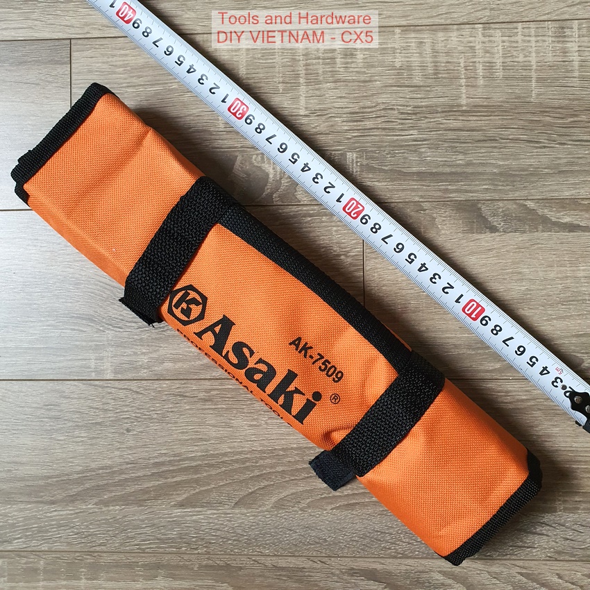 Bộ cờ lê 2 đầu mở hãng Asaki cao cấp, gồm 10 chi tiết từ 6x7 đên 30x32mm