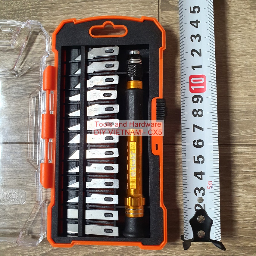 Bộ dao điêu khắc, chạm, trổ 14 chi tiết Asaki AK-3961