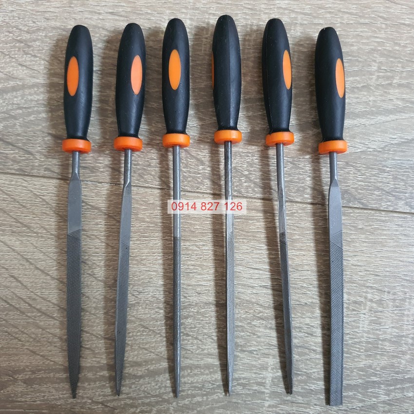 Bộ dũa 6 cái hãng KAPUSI Japan K-3898, dài 140mm, chất liệu hợp kim cao cấp, Bh 12 tháng diy-vietnam