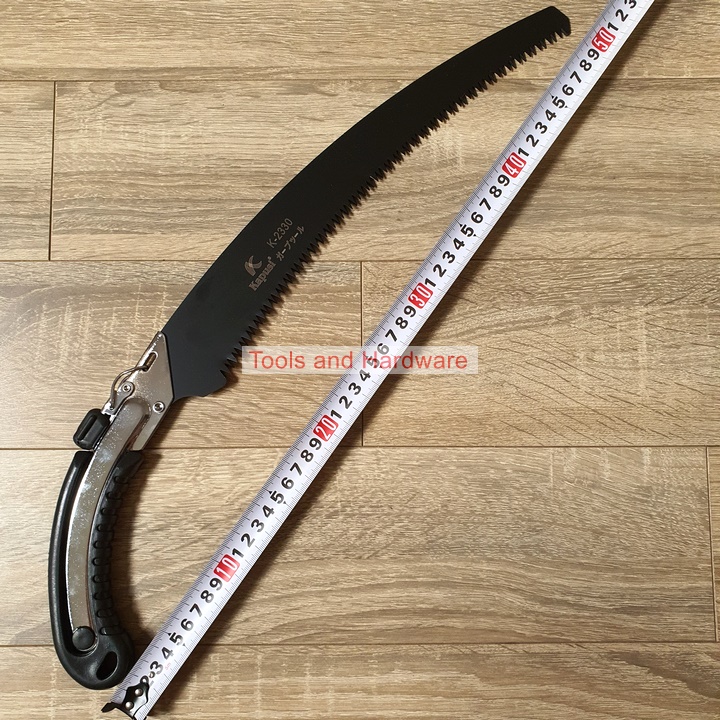 Cưa gỗ cầm tay lưỡi cong K-8802 hãng Kapusi chiều dài tổng thể 500mm