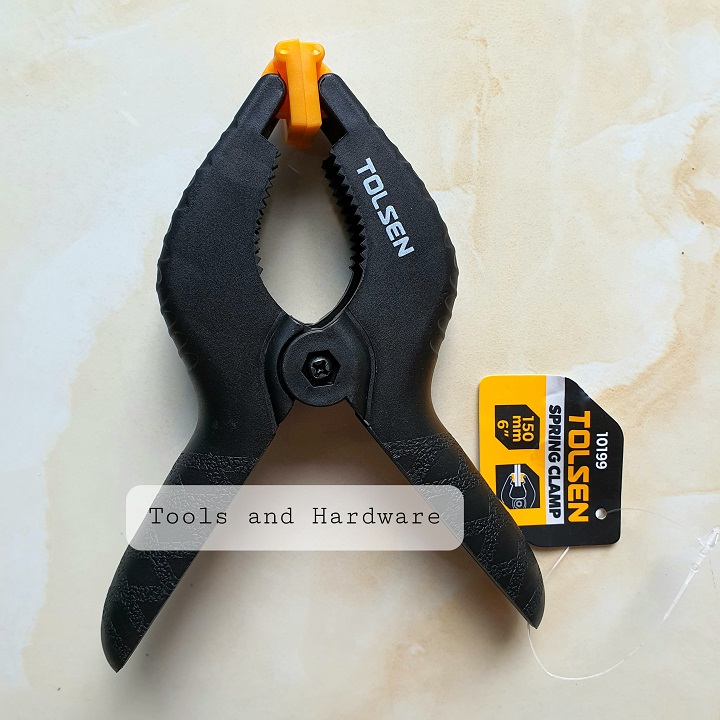 Kẹp gỗ lò xo hãng Tolsen cao cấp cỡ  9 inch, bảo hành 12 tháng diy-vietnam