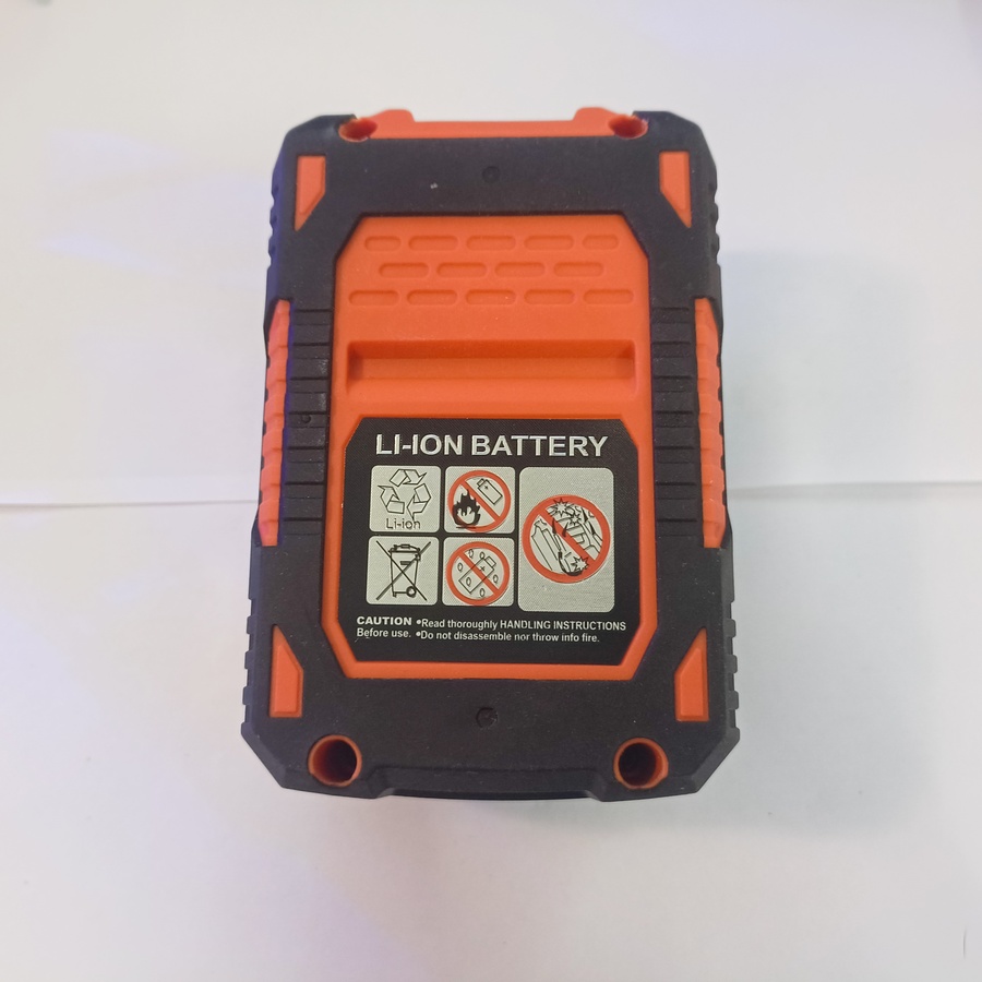 Pin Máy Tháo Ốc 21V 4.0Ah Kapusi K-00004 loại pin Litium Ion, có lỗ sạc DC và đèn báo dung lượng BH 12T
