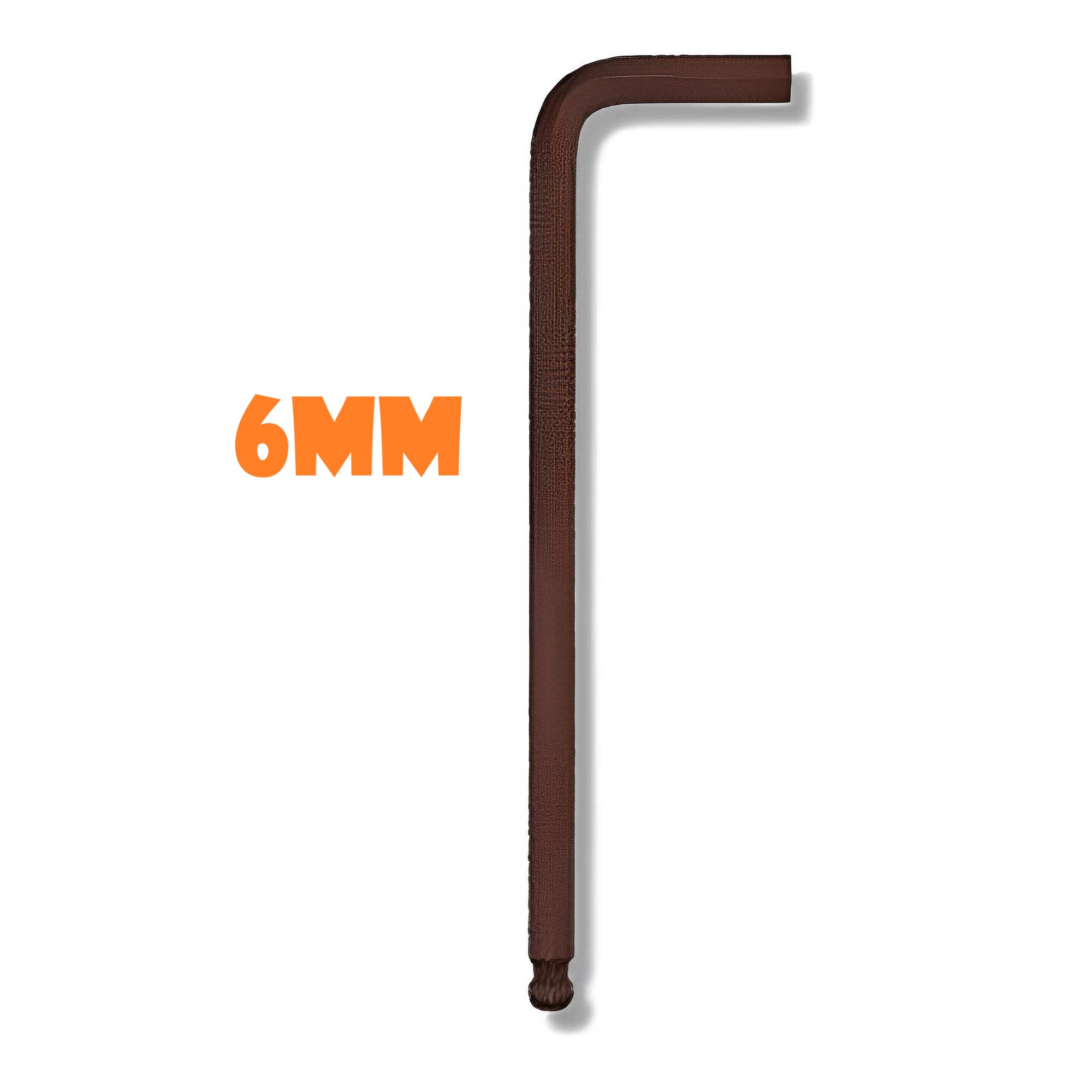 Lục Giác Bi Nâu Lẻ Kapusi (2.5mm - 6mm) - Thép S2 Siêu Cứng - Hai Đầu Tiện Lợi - Chuyên Trị Ốc Nhỏ Hốc Kẹt, Bh 12 tháng
