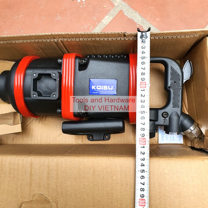 Máy bắn bulong hệ 1 inch thân dài hãng KOISU