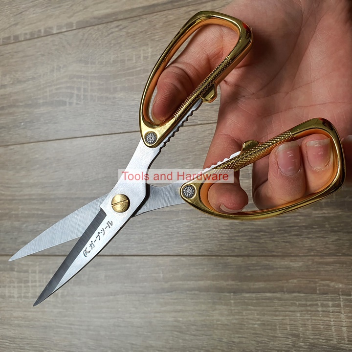 BỘ ĐÔI KÉO NHÀ BẾP ĐA NĂNG CẮT ĐỒ ĂN HÃNG KAPUSI K-8738 và K-0862