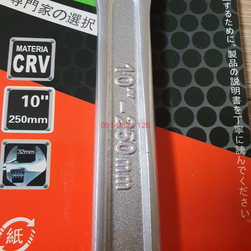 Mỏ lết trơn đa năng cao cấp hãng Kapusi Nhật Bản đủ cỡ từ 8-10-12-15inch (K-7633, K-7634, K-7635, K-7636)