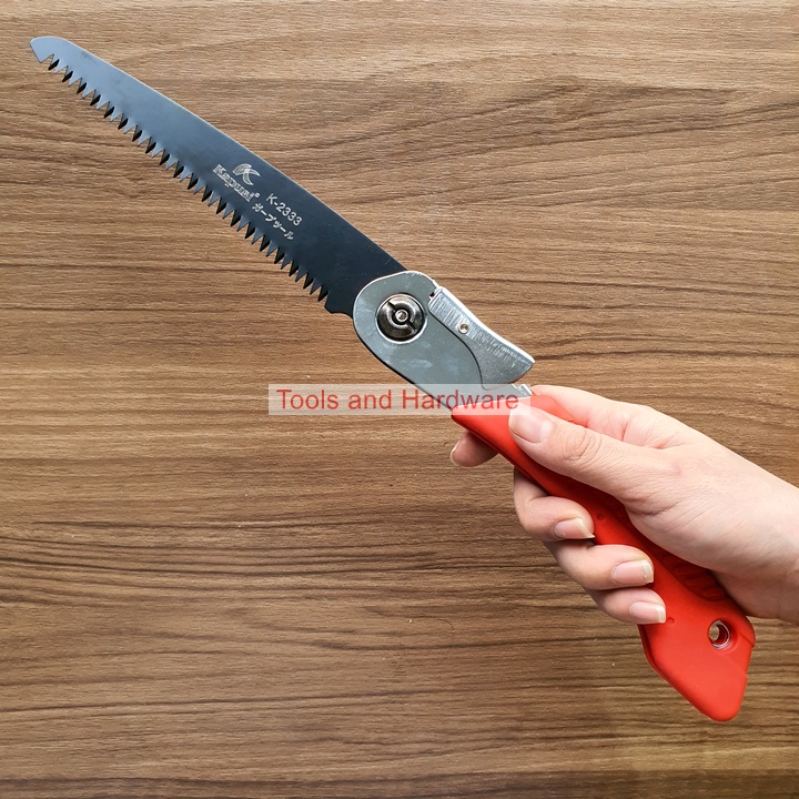 Cưa gỗ cầm tay dạng gập K-8753 hãng Kapusi chiều dài 210m