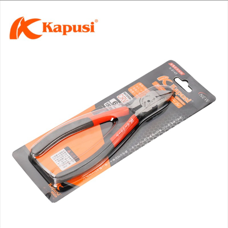 Kìm cắt góc nghiêng Kapusi K-8145 5 inch, bấm chân linh kiện, Bảo hành 12 tháng