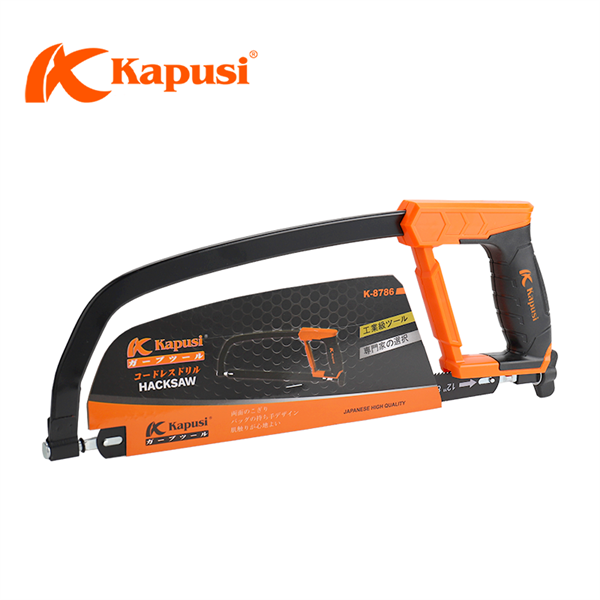 Khung Cưa Sắt Kapusi K-8786 – Cưa Kim Loại, Gỗ, Nhựa – Hợp Kim Chống Gỉ, Nhẹ, Bền – Bh 12 Tháng