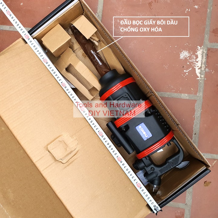 Máy bắn bulong hệ 1 inch thân dài hãng KOISU