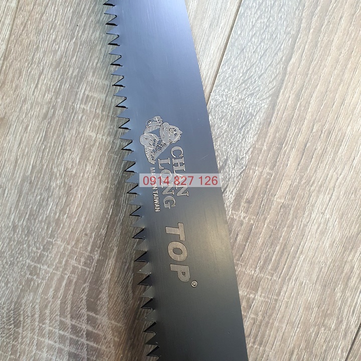 Cưa gỗ cầm tay cao cấp lưỡi đen hãng TOP Made in Đài Loan chiều dài 350mm