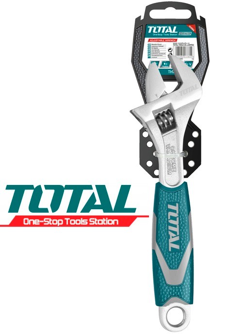 Mỏ lết công cầm tay đa năng TOTAL THT101066 6inch -12inch, cờ lê thép Cr-V