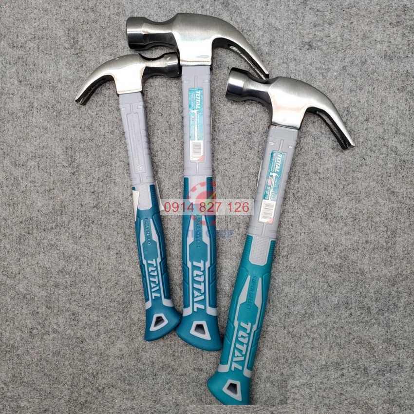 Búa nhổ đinh TOTAL THTS7308 220g, THTS7316 450g, THT73206 560g