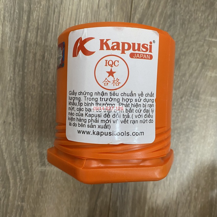 Đầu tuýp khẩu KAPUSI hệ 3/4 inch (193mm) thép đen CR-Mo cỡ từ 21-46mm