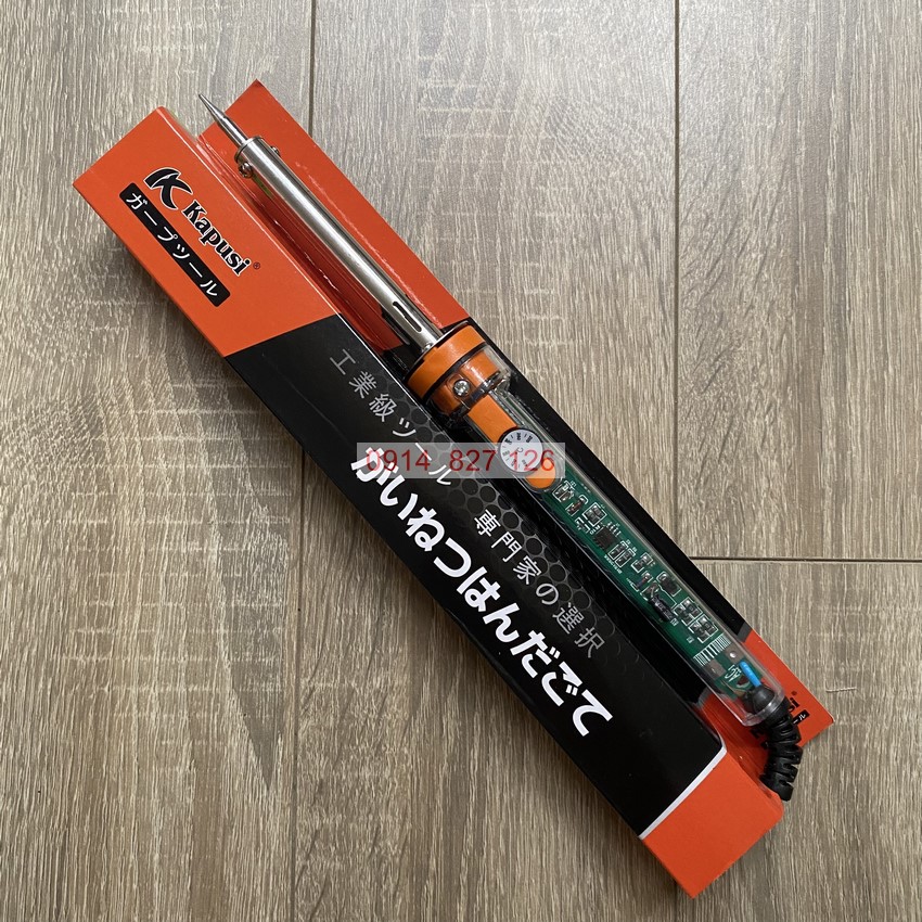 Mỏ hàn nhiệt cao cấp Kapusi công suất 80W K-9031 có núm điều chỉnh nhiệt độ
