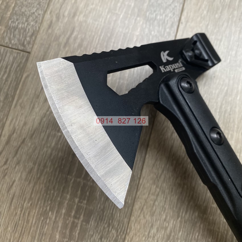 Rìu đen cao cấp hãng KAPUSI Japan làm từ thép carbon K-9507