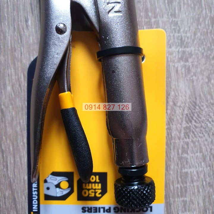 Kìm chết Tolsen cao cấp dòng công nghệp cỡ 10 inch (25cm), Thép dày được nhiệt luyện siêu cứng