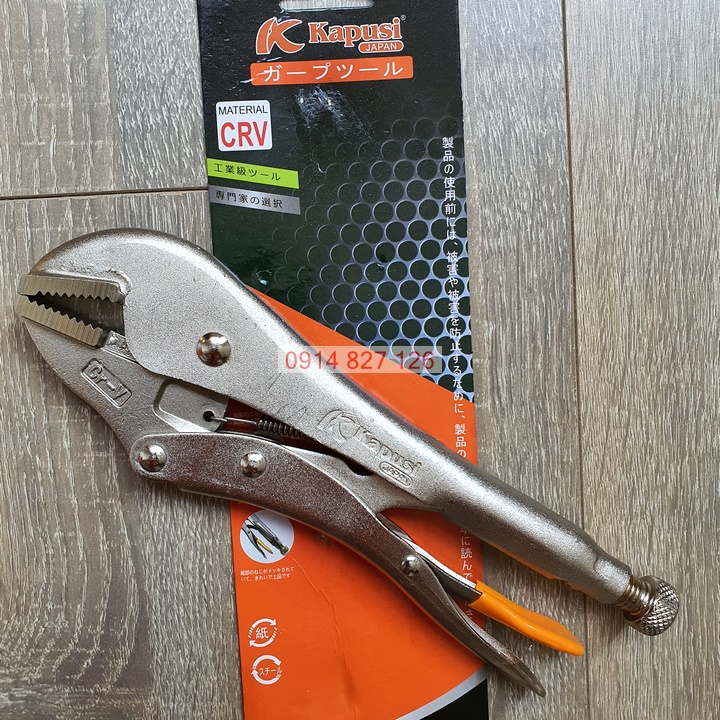 Kìm chết miệng tam giác hãng Kapusi K-8260, kích thước 10 inch (25cm)